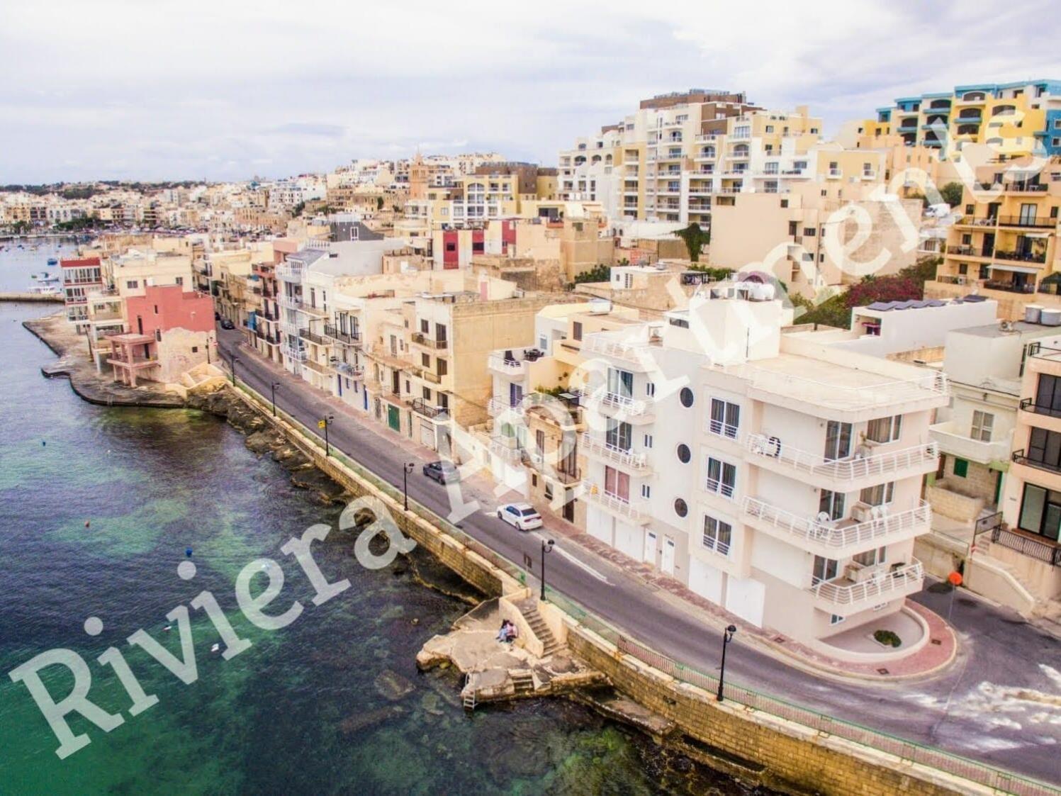 Riviera Holiday Apartments - Seafront - Wifi 마르사스칼라 객실 사진
